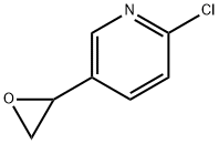 2-클로로-5-(옥시란-2-일)피리딘 구조식 이미지