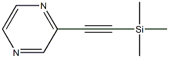 2-[2-(trimethylsilyl)ethynyl]pyrazine 구조식 이미지