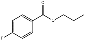 Benzoic acid, 4-fluoro-, propyl ester Structure