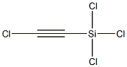 trichloro(chloroethynyl)silane Structure