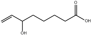 6-hydroxy-oct-7-enoic acid Structure