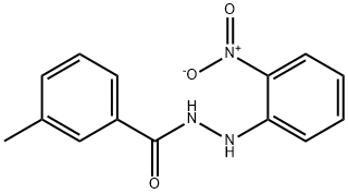 3-methyl-N'-(2-nitrophenyl)benzohydrazide Structure