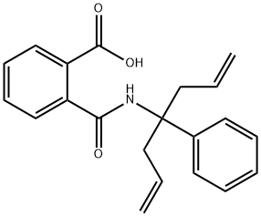 2-{[(1-allyl-1-phenyl-3-butenyl)amino]carbonyl}benzoic acid 구조식 이미지