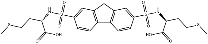 N-([7-(([1-Carboxy-3- (Methylsulfanyl)Propyl]Amino)Sulfonyl)-9h- Fluoren-2-Yl]Sulfonyl)(Methyl)Homocysteine Structure