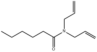 N,N-Diallylhexanamide Structure