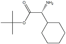 (R)-tert-Butyl 2-amino-2-cyclohexylacetate Structure