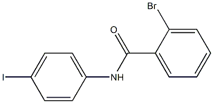 2-bromo-N-(4-iodophenyl)benzamide Structure