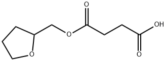 4-oxo-4-(tetrahydro-2-furanylmethoxy)butanoic acid Structure