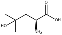 (S)-2-Amino-4-hydroxy-4-methylpentanoicacid Structure