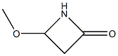 4-Methoxyazetidin-2-one Structure