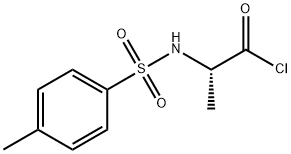 (S)-2-(4-methylphenylsulfonamido)propanoyl chloride 구조식 이미지