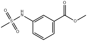 methyl 3-(methylsulfonamido)benzoate 구조식 이미지