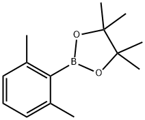 2-(2,6-dimethylphenyl)-4,4,5,5-tetramethyl-1,3,2-dioxaborolane Structure
