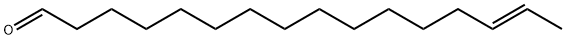 14-Hexadecenal, (14E)- Structure