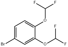 4-Bromo-1,2-bis(difluoromethoxy)benzene Structure