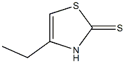 4-ethyl-2,3-dihydro-1,3-thiazole-2-thione Structure