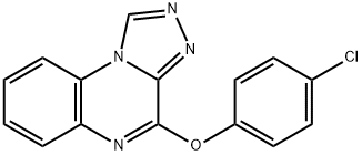 4-(4-chlorophenoxy)[1,2,4]triazolo[4,3-a]quinoxaline Structure