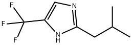 2-isobutyl-5-(trifluoromethyl)-1H-imidazole Structure