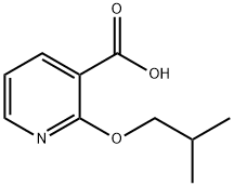 2-(2-methylpropoxy)pyridine-3-carboxylic acid Structure