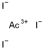 Actinium triiodide 구조식 이미지