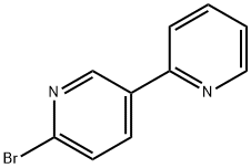 2-Bromo-5-(2-pyridyl)pyridine 구조식 이미지
