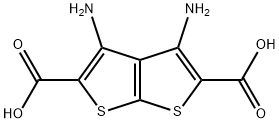 345910-71-6 Thieno[2,3-b]thiophene-2,5-dicarboxylic acid, 3,4-diamino-