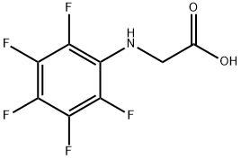 2-[(Pentafluorophenyl)Amino]Acetic Acid Structure