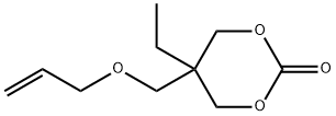 1,3-Dioxan-2-one, 5-ethyl-5-[(2-propen-1-yloxy)methyl]- Structure