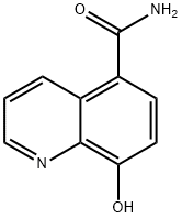 8-Hydroxy-quinoline-5-carboxylic acid amide 구조식 이미지