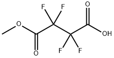 2,2,3,3-tetrafluoro-4-methoxy-4-oxobutanoic acid 구조식 이미지