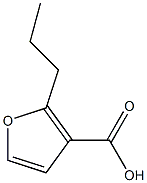 2-propylfuran-3-carboxylic acid Structure