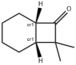 (1S,6R)-8,8-dimethylbicyclo[4.2.0]octan-7-one Structure