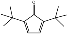 2,4-Cyclopentadien-1-one,2,5-bis(1,1-dimethylethyl)- Structure