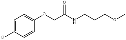 2-(4-chlorophenoxy)-N-(3-methoxypropyl)acetamide Structure