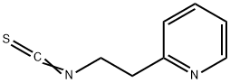 2-(2-isothiocyanatoethyl)pyridine 구조식 이미지