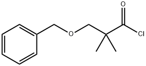 3-benzyloxy-2,2-dimethylpropionyl chloride Structure