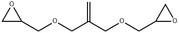 Oxirane, 2,2'-[(2-methylene-1,3-propanediyl)bis(oxymethylene)]bis- (9CI) 구조식 이미지
