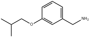 Benzenemethanamine, 3-(2-methylpropoxy)- 구조식 이미지