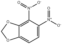 4,5-Dinitro-1,3-benzodioxole Structure