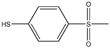 4-methanesulfonylbenzene-1-thiol 구조식 이미지