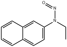 2-Naphthalenamine, N-ethyl-N-nitroso- 구조식 이미지