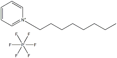 1-OCTYLPYRIDINIUM HEXAFLUOROPHOSPHATE Structure