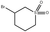 3-bromotetrahydro-2H-thiopyran 1,1-dioxide Structure