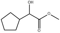 methyl 2-cyclopentyl-2-hydroxyacetate 구조식 이미지