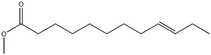 Methyl dodec-9-enoate 구조식 이미지