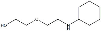 2-[2-(cyclohexylamino)ethoxy]ethan-1-ol 구조식 이미지