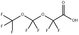 Acetic acid, 2-[difluoro(trifluoromethoxy)methoxy]-2,2-difluoro- Structure