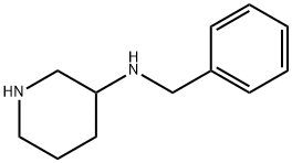 N-(phenylmethyl)-3-piperidinamine Structure