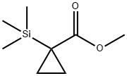 Methyl 1-(Trimethylsilyl)cyclopropanecarboxylate 구조식 이미지