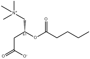 VALERYL-L-CARNITINE 구조식 이미지